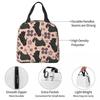 Scottish Terrier Dog Insulated Lunch Bag for Kids School Cooler Thermal Food Box Tote Leakproof Lunch Boxes Container