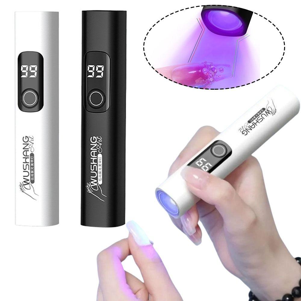 UV Pen-Style Nail Dryer with LED Display Gel Polish Drying Lamp UV Led Lamp  Nail Art Tools