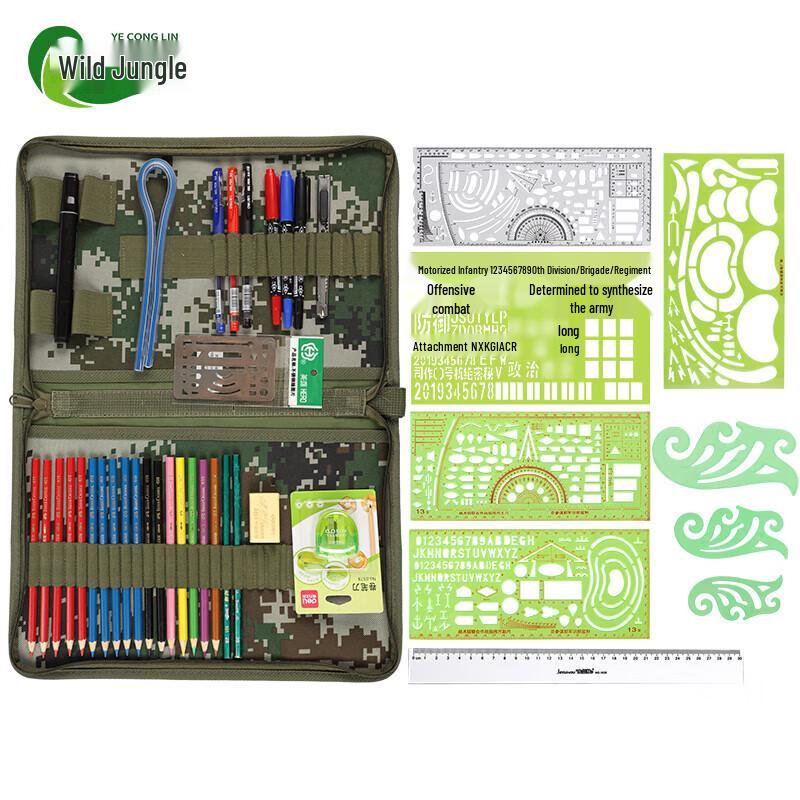 Wild Jungle Map Plotting Tool Set