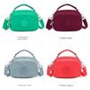 Nylon Multi Pocket Shoulder Bag Large Capacity Small Square Bag Mobile Phone Bag  Travel