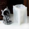 Candle Moulds Hand-Making Soap Molds Death Shape Clay Mould Silicone Crafting Moulds Suitable for Hand-Making Project
