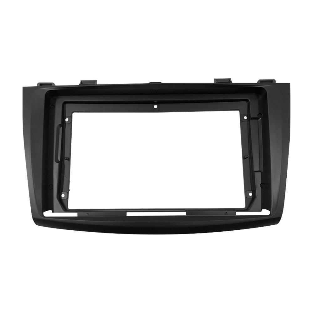 9 Inch Car Radio Fascias for MAZDA 3 2010-2013 2 Din Frame Auto Stereo Panel Dash Installation Refitting Trim Kit GPS DVD Bezel
