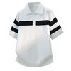 Short Sleeve Sweater Lapel Polo T-Shirt