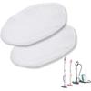 Microfibre Mop Pads for Polti Vaporetto Smart 35_Mop, Smart 40_Mop, Smart 100, SV400_Hygiene, SV400_DOUBLE, SV450, PAEU0332