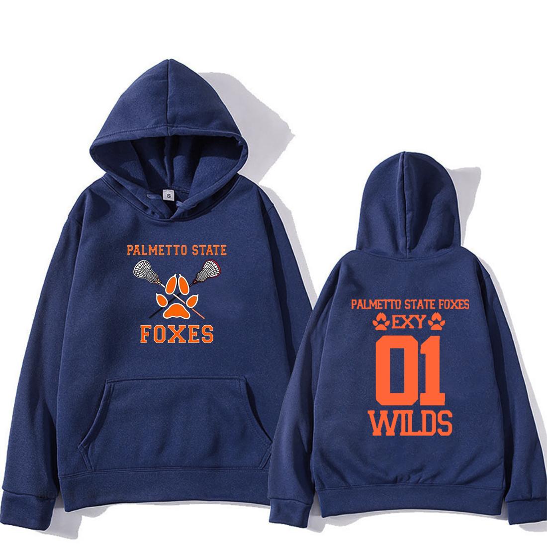 

All for The Game The Foxhole Court Palmetto State Foxes WILDS Graphic Hoodie Men Women vintage tops Long sleeve Fleece pullovers 3XL