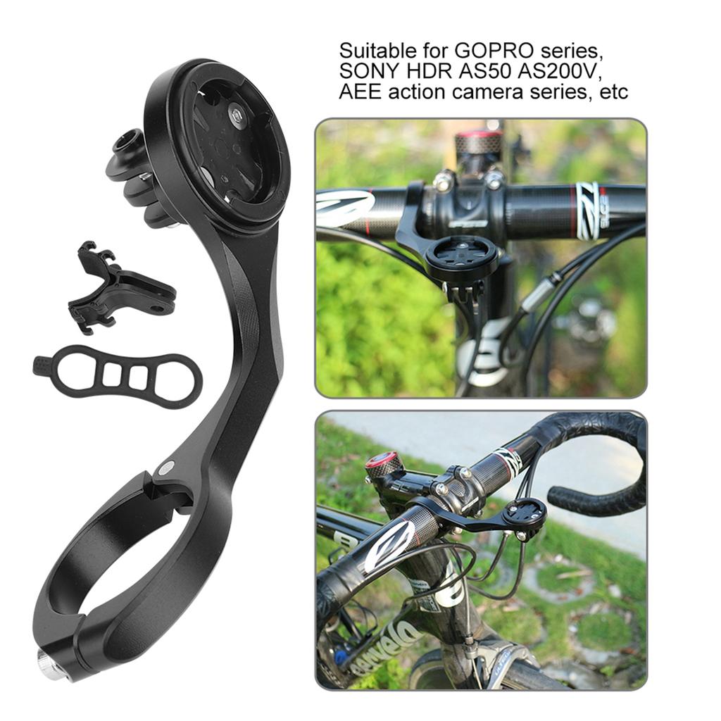 Aluminum Alloy Computer Torch Action Camera Extension Mount(Black, for IGPS)