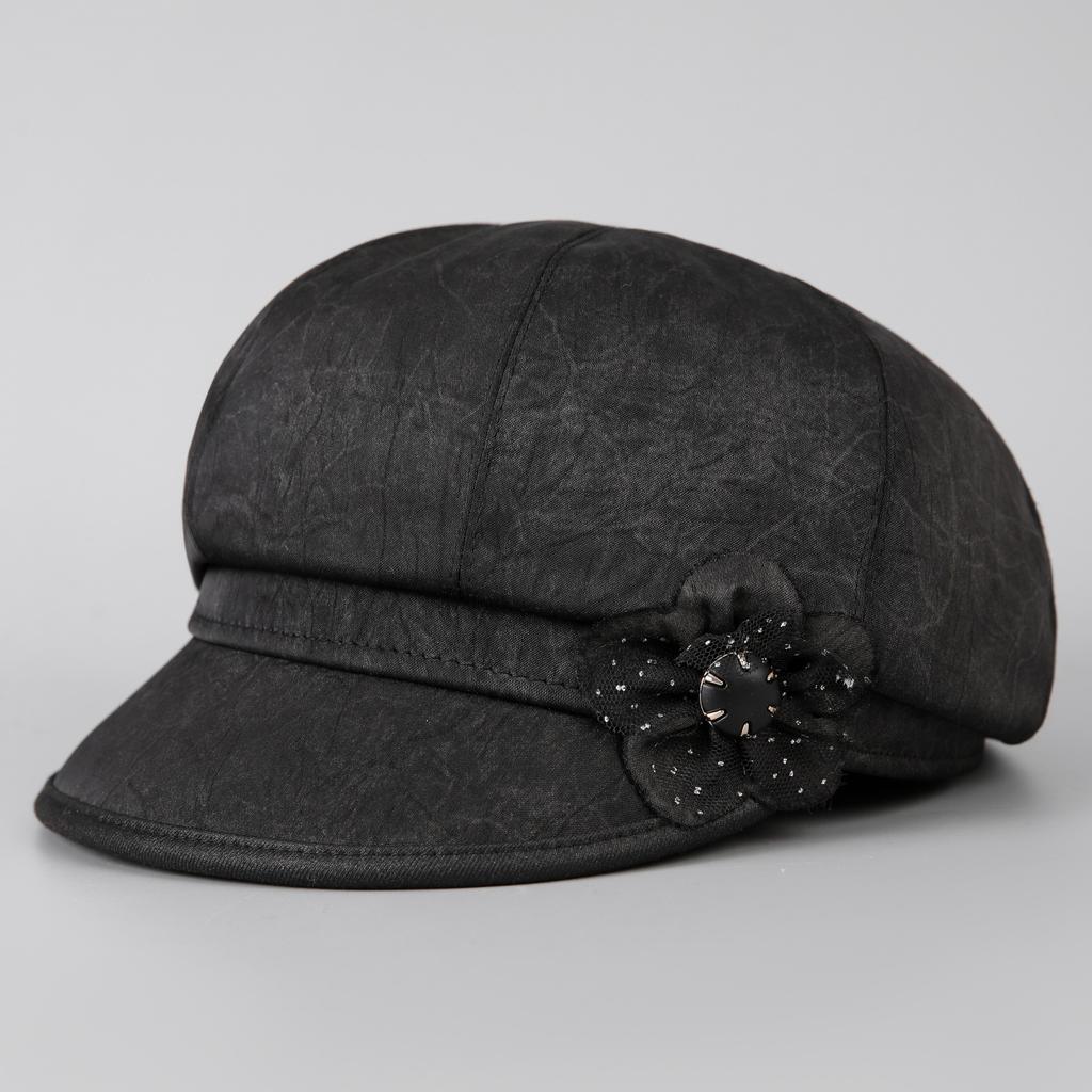 In the Elderly Hat Female Spring and Autumn Day Mother Cap Thin Cloth Hat Old Man Hat Grandma Old Lady Octagonal Hat