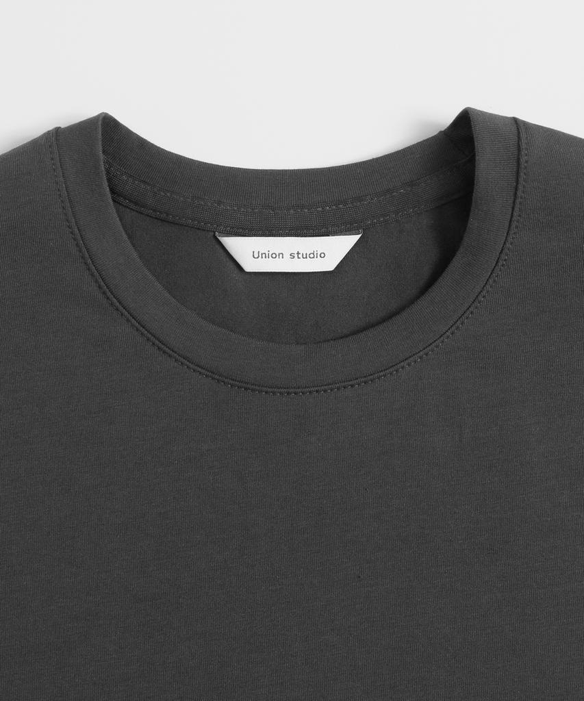 UNIONSTUDIO ( 2 Pack ) Relaxed Cotton Spandex Muscle Fit Short Sleeve T-Shirt ( 5 Colors )