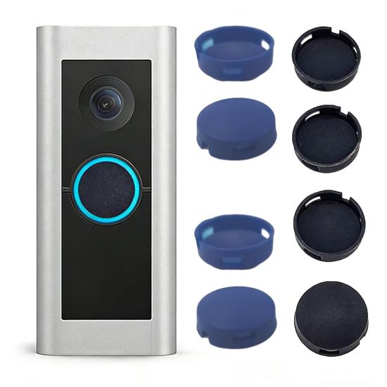 4 Stuks Deurbel Vervangingsknop Siliconen Ronde Deurbel Drukknop Waterdicht Gesplitst Gebarsten Deurbel Kapotte Knop Reparatie Accessoires