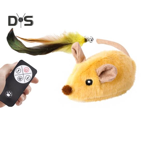 Kjøp Electric Mouse Toy for Cats Interactive Plush Mouse with