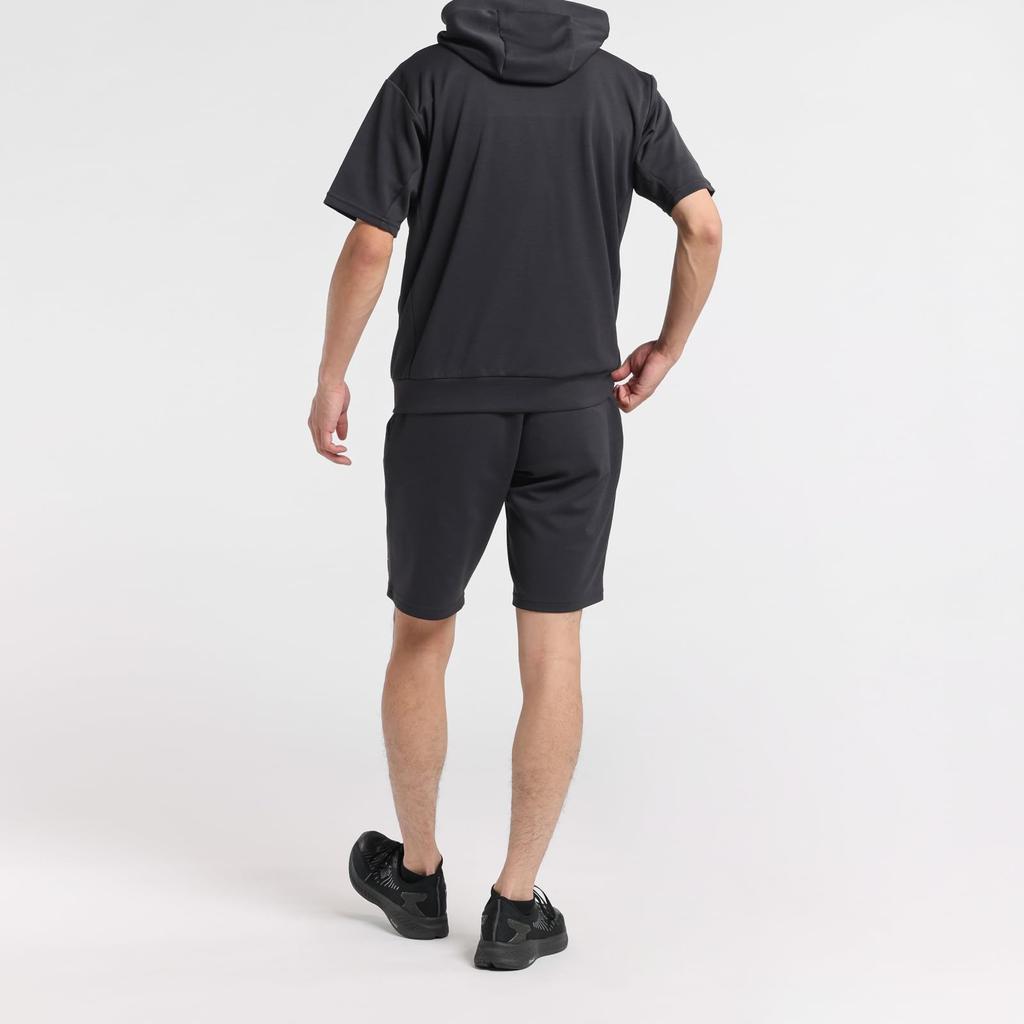 Descente Short Sleeve SUNSCREEN TAIKYU Short Sleeve Full Zip Hoodie Cooling Function Stretch Fade Resistant Jersey [Move Sports] Jersey/Cross Men's