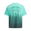 Under Armour T Shirts Men's Cyan Crew Neck Straight Fit 6009211-425