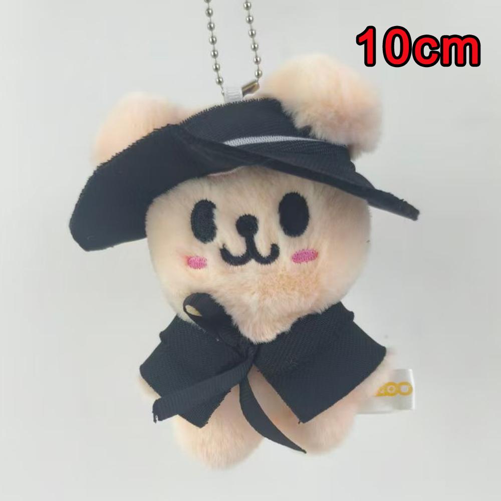 Plush Keychain Kawaii Wolf Cartoon Stuffed Animal Doll Kawaii Toys For Stray Kids Plush Keychain Room Decor Gift