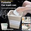 Faltbarer Auto-Mülleimer Leicht Wasserdicht Auto-Innenraum-Organizer zur Müllaufbewahrung Perfekt für Outdoor-Abenteuer