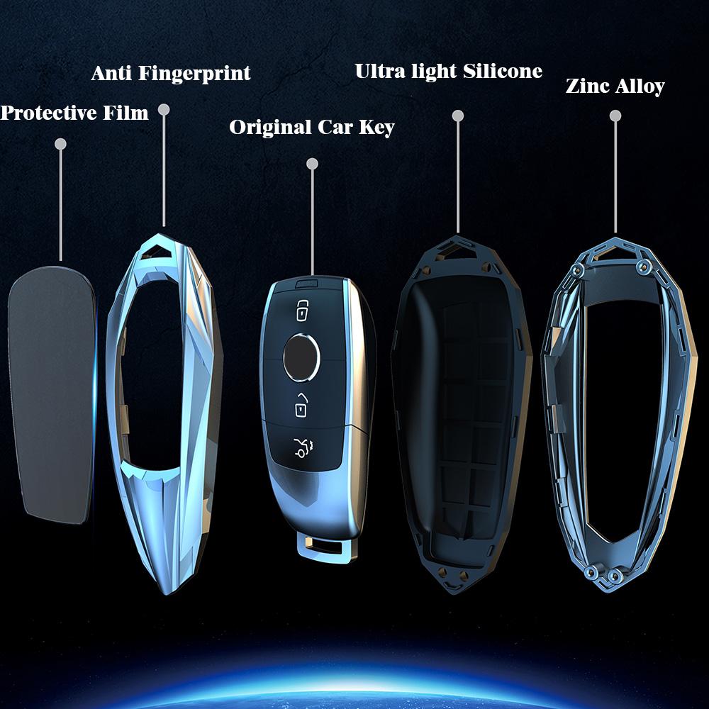 Mode Auto Fernbedienung Schlüssel Fall Abdeckung Shell für Mercedes Benz ACESG Klasse GLC CLE CLA GLB GLS W177 W205 w213 W222 X167 AMG