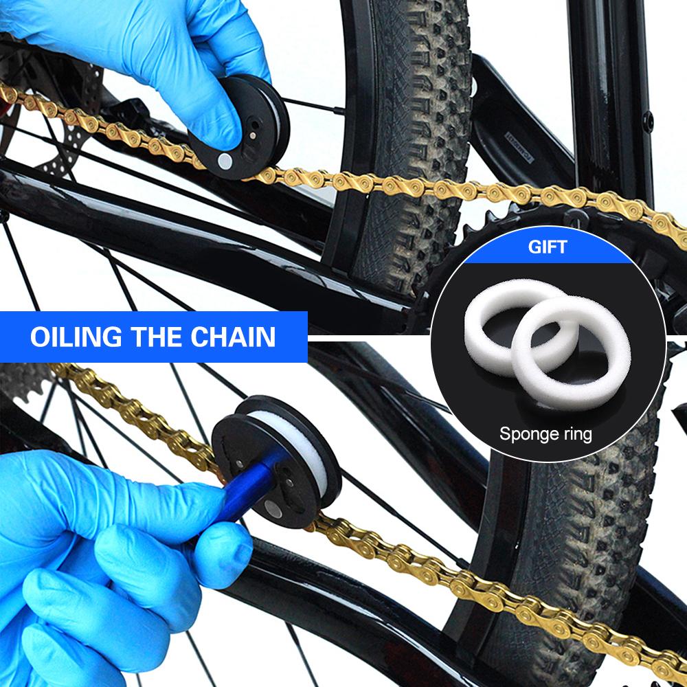 Supporto Per Catena Bicicletta – In Acciaio Inox, Per Pulizia E Trasporto, Evita Che La Catena Si Aggrovigli