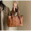 Neue trendige Herbst-Winter-Schultertasche Damen Premium Pendler-Tragetasche