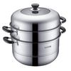 Supor 304 Stainless Steel Double Layer Steamer Pot