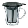 HARIO One Cup Tea Maker 200ml Black OTM-1B