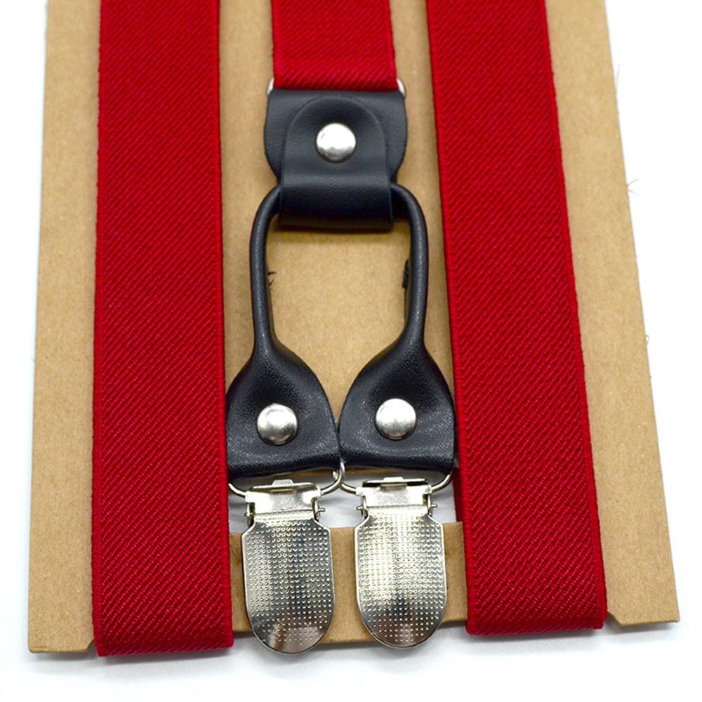 Adjustable Suspenders Straps Braces Heavy Duty 120cm Length Wide Trouser
