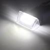 12V LED Number License Plate Light Lamps White Led CANBUS No Error For Peugeot 206 207 307 308 407 5008 Partner Citroen C3 C4 C5