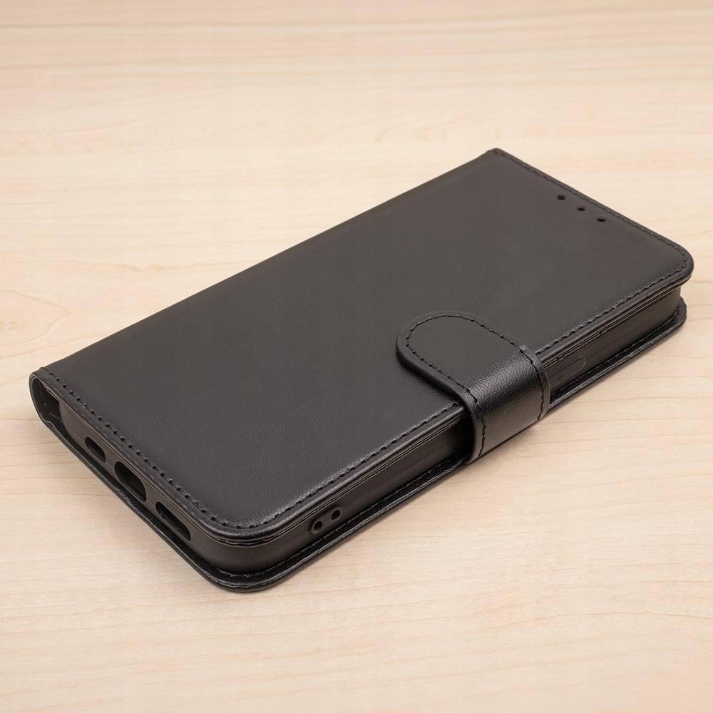 Case for Samsung Galaxy A14 | A14 5G Leather with a flap Closing Wallet + Glass
