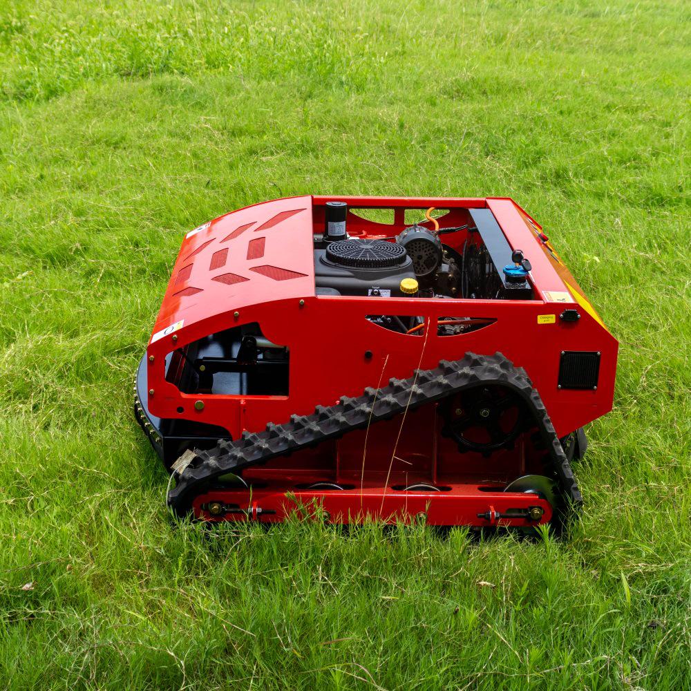 Remote Control Crawler Lawn Mower for Community Landscaping