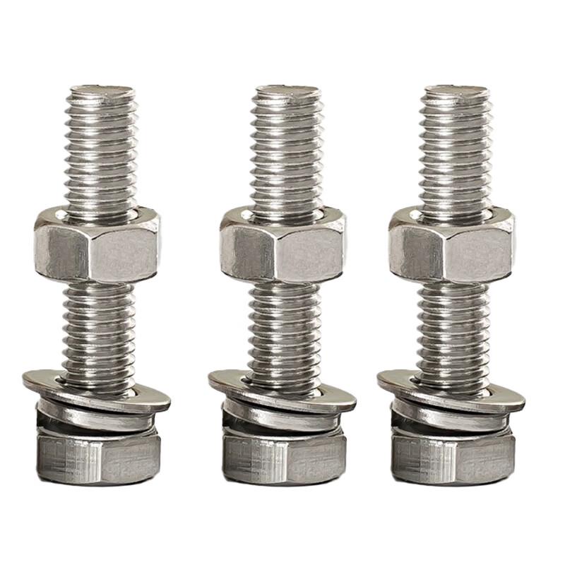 Zhuchuang Jingpin 316L Stainless Steel Bolt & Nut Kit, M20x80