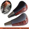 Peach Wood Shift Knob for Toyota Corolla, Camry, Harrier, Crown, and Land Cruiser
