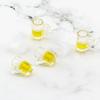 5Pcs Mini Beer Mugs Realistic Beautifully Small High Simulation Exquisite Decorative Compact 1/12 Dollhouse Miniature Cup Drinks Model Toy Scene Props