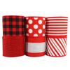 1PC Wrapping Ribbon Linen Material DIY Materials Easy To Style Gift Wrapping Exquisite Christmas Decorations Bow Making 6.3cmx4.5m