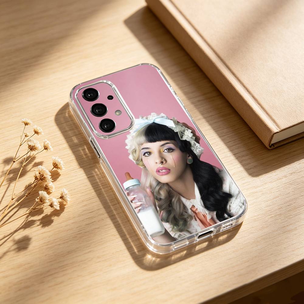 M-Melanie Martinez phone Case For Samsung S25,24,21,22,23,30,Ultra,20,Plus,Fe,Lite,Note Transparent Cover