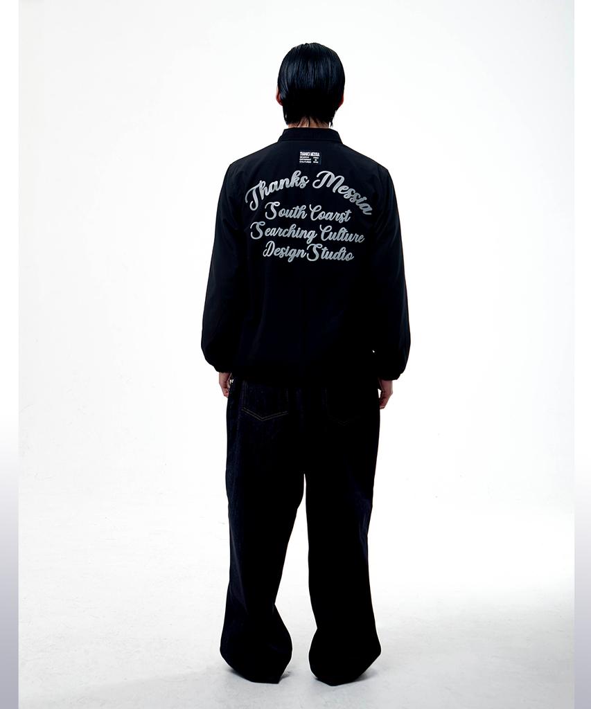 Thanks Messia South Coast Coach Jacket-Black
