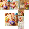 Adorable Cartoon Easter Parent Child Interactive Diy Puzzle Stickers Set For Kids