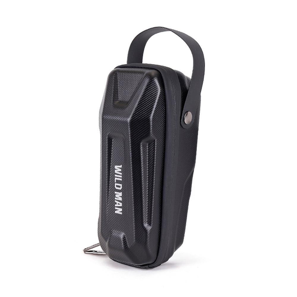 

WILD MAN GD99X 1л Сумка на руль из ЭВА с жестким корпусом и быстросъемным креплением для складного электровелосипеда, размер S Black