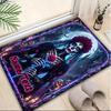 1PC Custom Name Day Dead Art Theme Floor Mat Ideal for Living Room, Game Rooms, Office, Bedroom,Floor Mat Playful Design