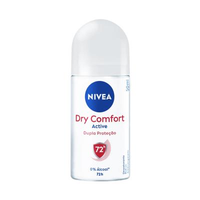 NIVEA Brazil Deodorant Active Dry Comfort 50ml Roll-On - (Women's Antiperspirant)