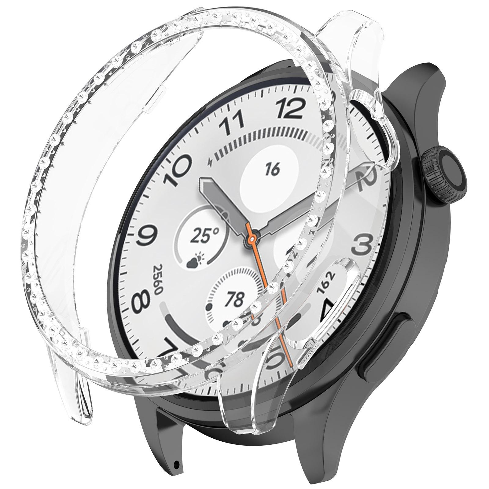 

Women Bling Diamond Case for Xiaomi Watch 5 Anti-drop Protective Cover Bumper for Xiaomi Watch 5 Smartwatch Replacement Shell
