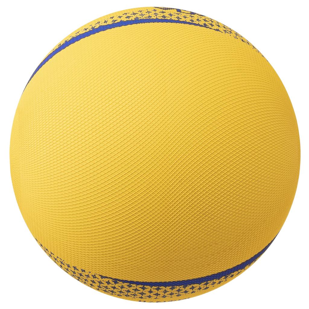 Mikasa (MIKASA) Farbe Weicher Volleyball, 78cm Umfang, Zertifizierter Ball (Gelb) MSN78-Y
