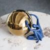 Nordic Light Luxury Sitting Posture Holding Ball Figure Ornaments Home Living Room Study Room Model Room Sales Office Hotel Soft Decorations