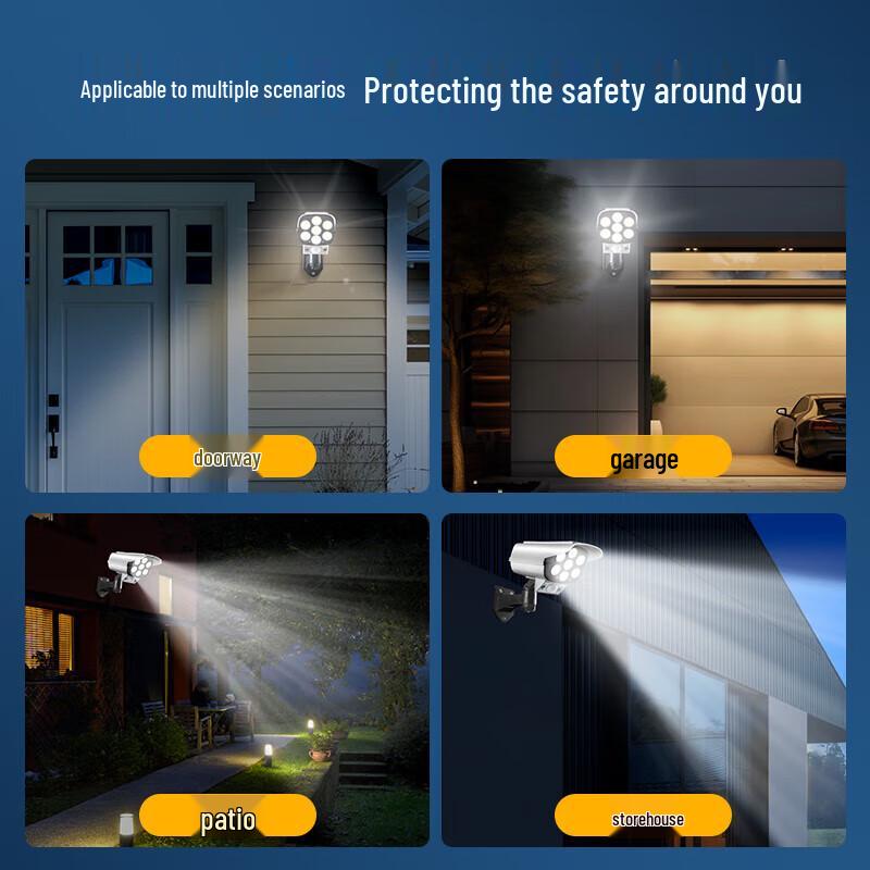 Shufujia Solar Motion Sensor Security Light