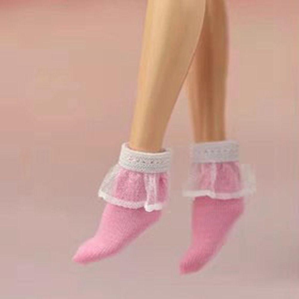 Fashion Long Doll Socks Handmade Short Socks New DIY Toys 1/6 BJD Doll