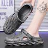 Men and Women Leisure Clogs Summer Graden Shoes Thick Sole Men's Sandals Breathable Clogs Fashion Beach Slippers Large Size46 47
