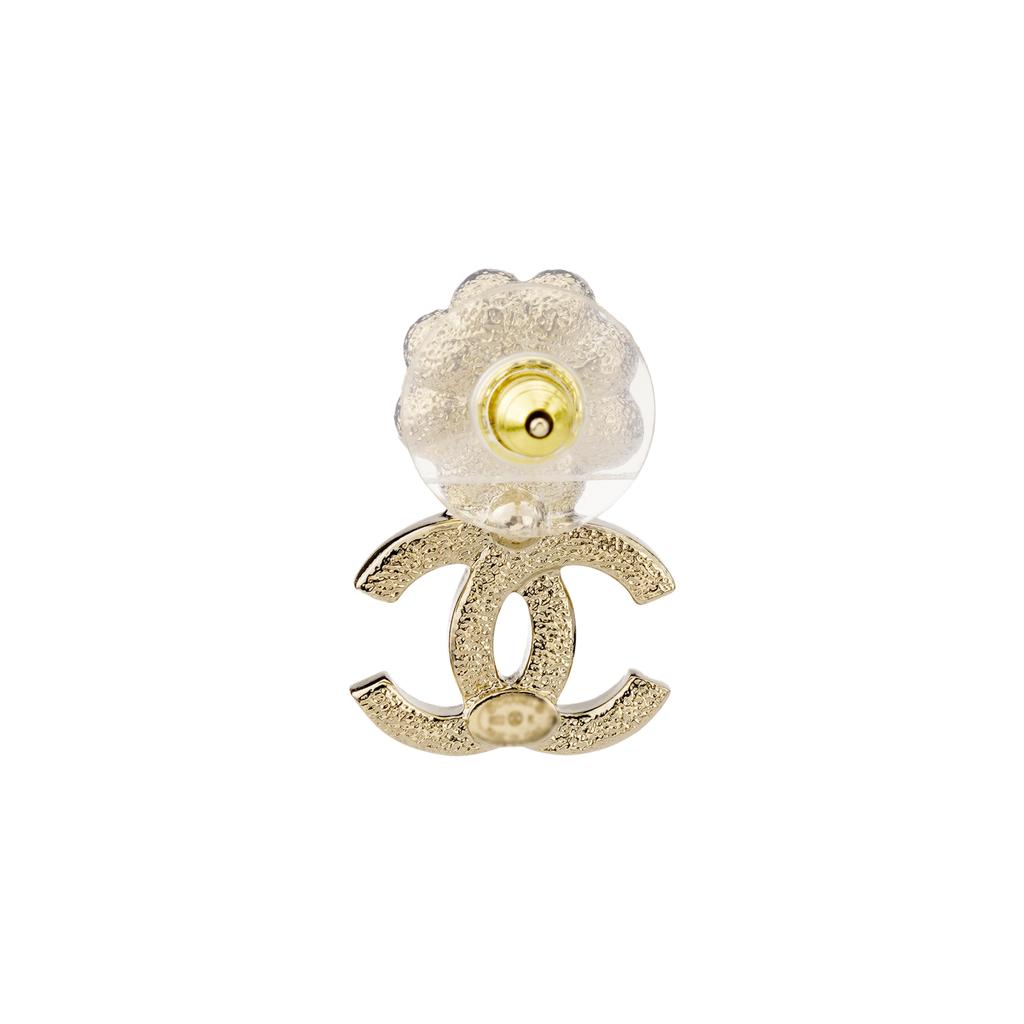 Chanel Classic Double C Flower Pearl Earrings Women Earrings AB9608-B09600-NL135