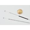 MiLLiSECOND Fiber Metal Measuring Tape! Gold