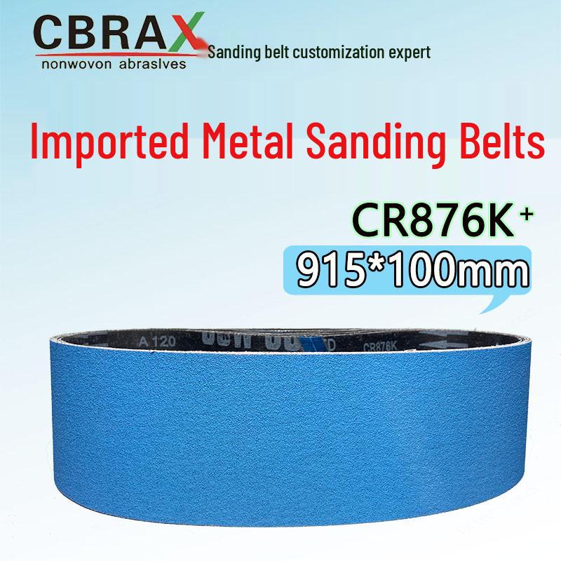 

915 x 100 Sanding Belt CR876K for Metal Grinding and Polishing Stainless Steel
