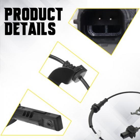 Vorderer ABS-Geschwindigkeitssensor-Satz für Honda Accord 2013-2017, Radmontiert mit Kabelbaum