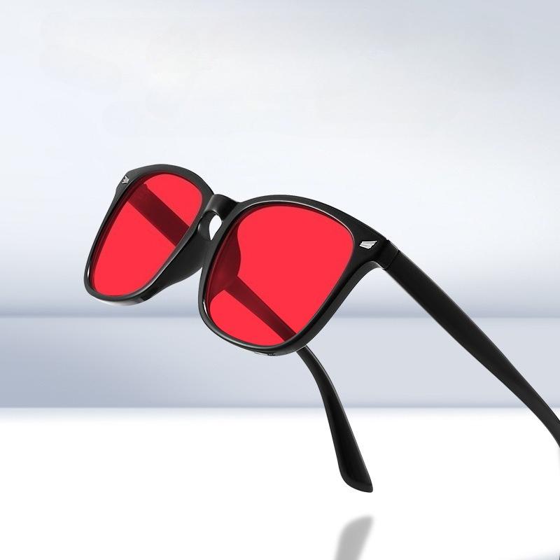 Anti Blue Light Glasses with Red Tinted Lenses Better Sleep Red Lens Filter Glasses Men Women Orange Yellow Lenses Glasses