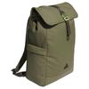 Adidas Polyurethane Artificial Leather Bonded Backpack Regular Unisex Army Green Casual JF6587