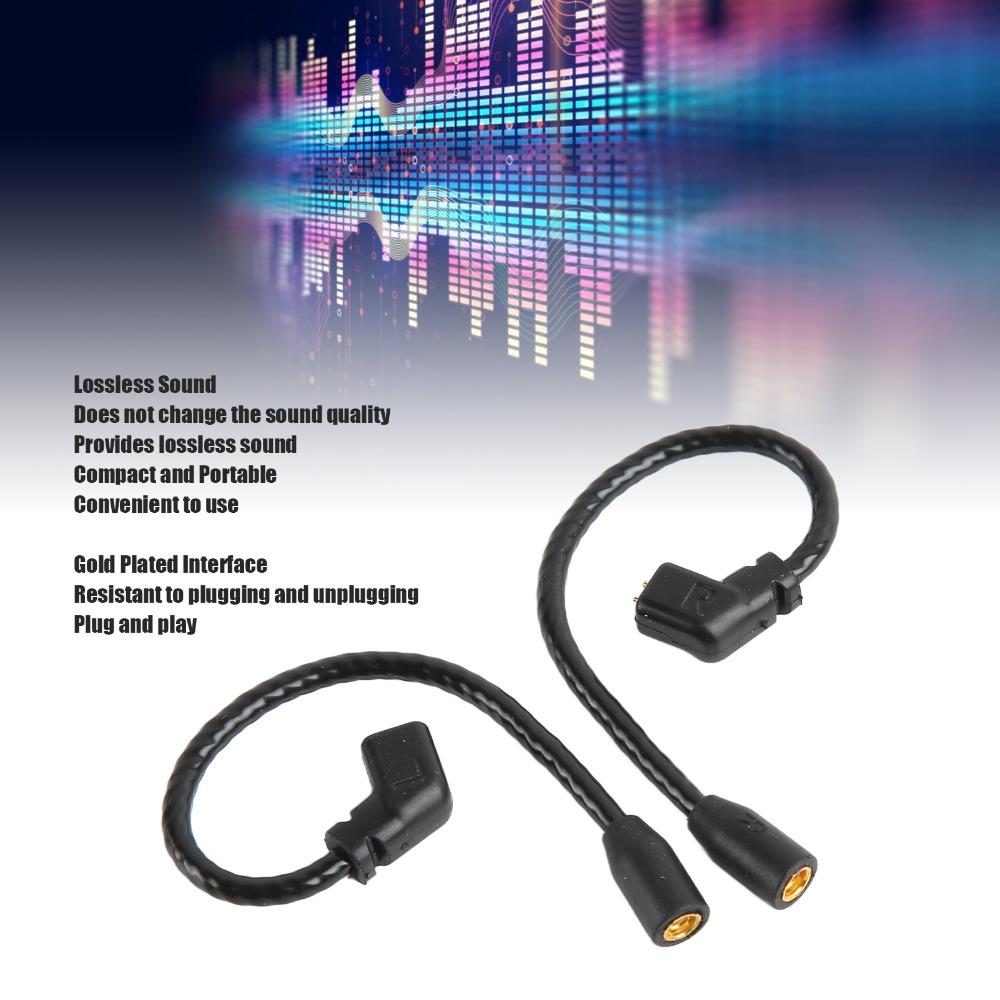 2 Pin Female to Male Lossless Earbuds Adapter Cord for AS12 AS16 ZSX ZSN for UE 18Pro For Earbuds
